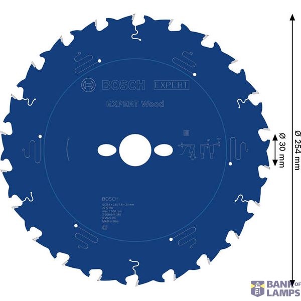 Expert for Wood, 254 x 30mm, T22 image 3