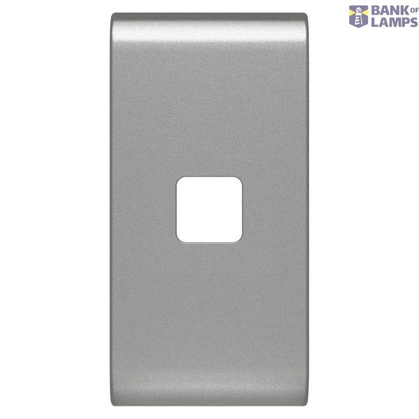 REPLACEABLE BUTTON KEY FOR AXIAL COMMANDS - TO BE COMPLETED WITH LENS - 1 MODULE - TITANIUM - CHORUSMART image 2