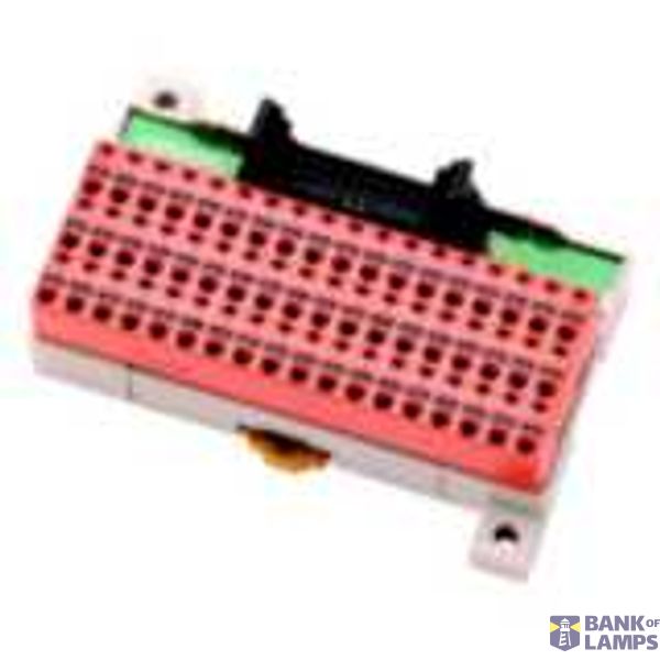 Terminal block, MIL20 socket, 20 point input, screwless connections XW2F0001C image 3