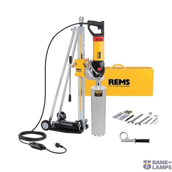 REMS Picus SR set with Titan stand electric diamond core drill image 1