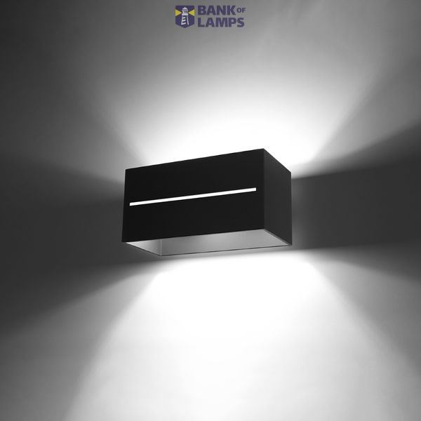 WALL LAMP LOBO MAXI BLACK G9 2X40W IP20 image 6