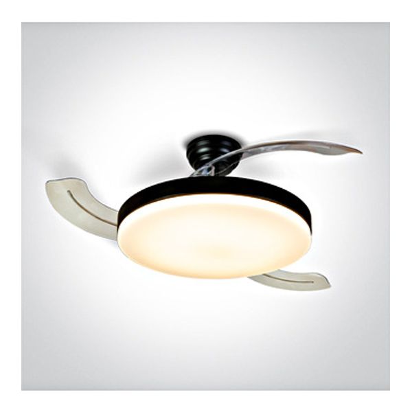 Fanlight-1 32W 3500lm 3K-4K-5,5K CRI85 Dimm IP20 230V black image 1
