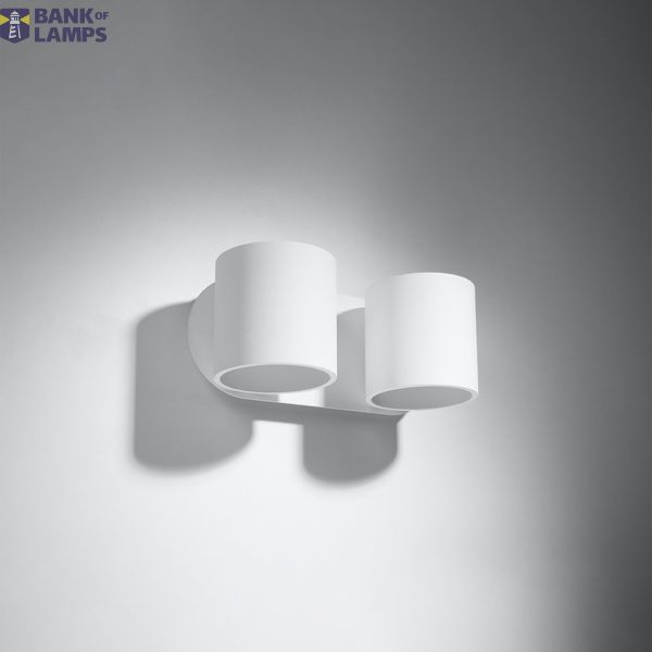 Wall lamp ORBIS 2 white G9 2x40W IP20 image 2