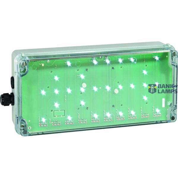EX-protected emerg.luminaire EXIT 2 N zone2/22 LED3h 230V AC image 1