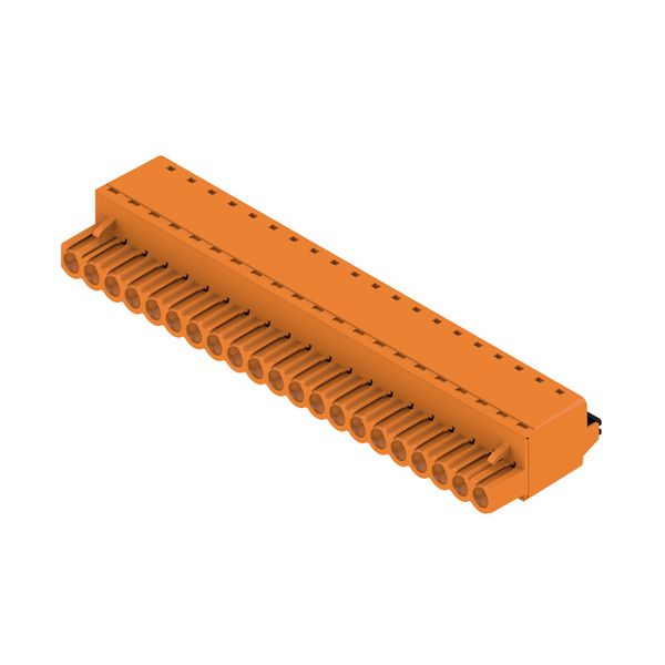 PCB plug-in connector, female plug, 5.00 mm, Number of poles: 21, 180°, PUSH IN with actuator, Clamping range, max. : 3.31 mm², Box image 4