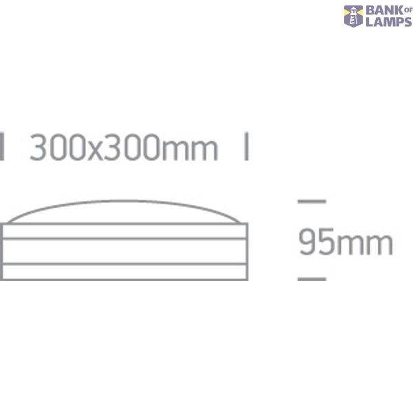 GREY IP54 2xE27 20W image 3