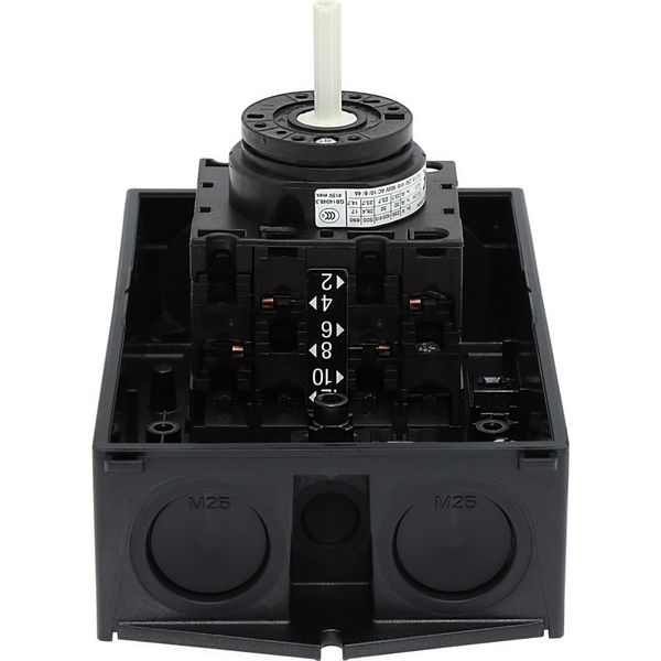 T3-3-8401/I2 Reversing switches, T3, 32 A, surface mounting, 3 contact unit(s), Contacts: 5, 60 °, maintained, With 0 (Off) position, 1-0-2, Design number 8401 image 16