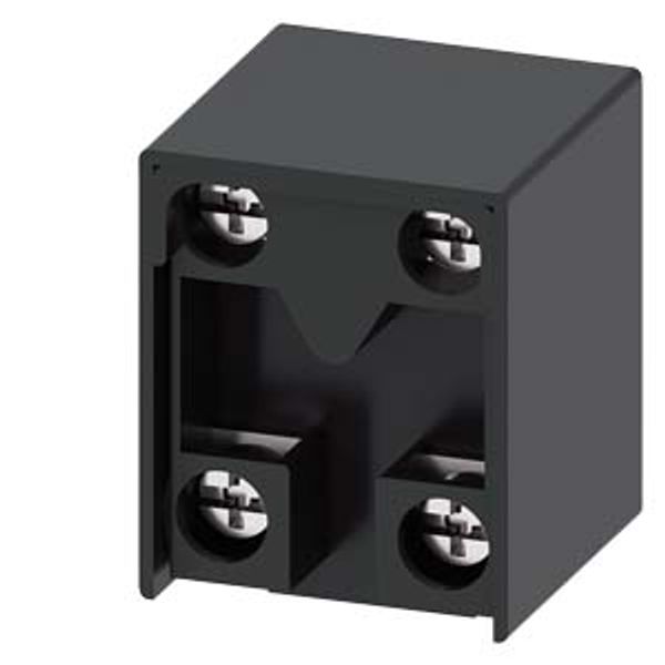 Contact block for position switch 3SE51/52 1 NO/1 NC quick action contact gold-plated contacts contact image 1
