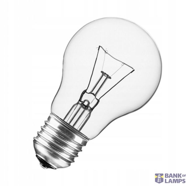 Incandescent Bulb A55 12V 100W E27 clear Bellight image 1