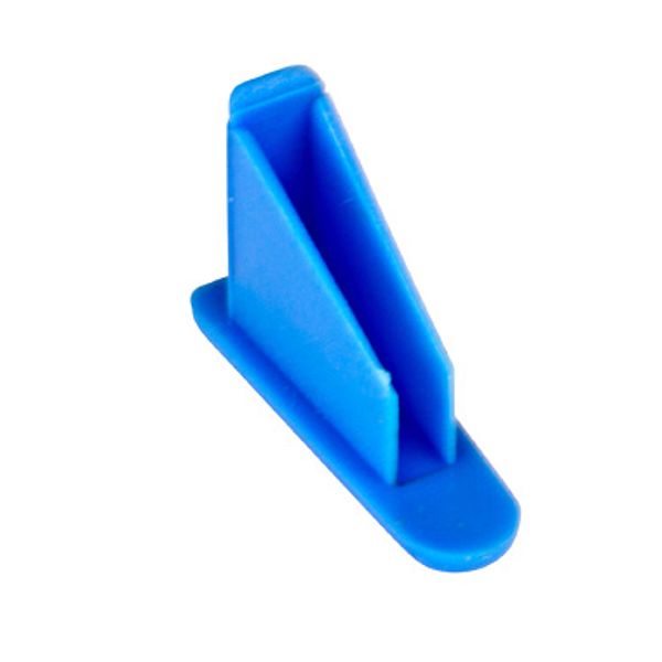 Busbar End cap 1-pole, blue image 2