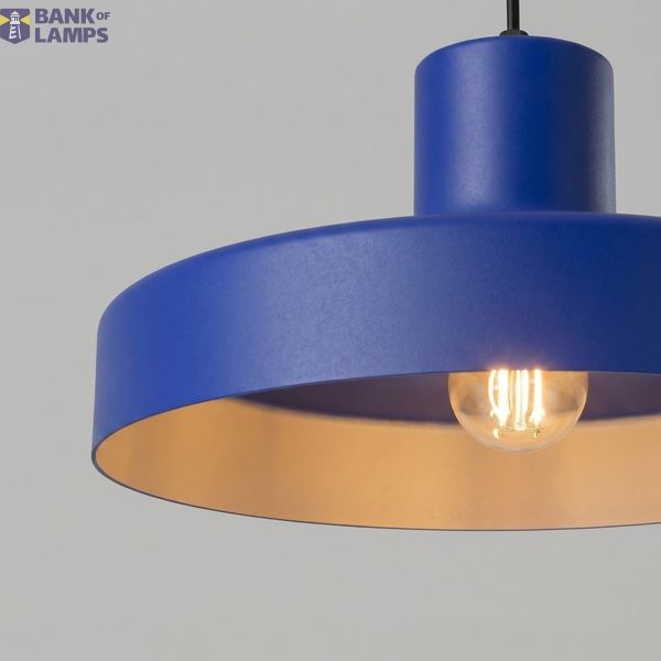 Pendant lamp BILO ultramarine image 9