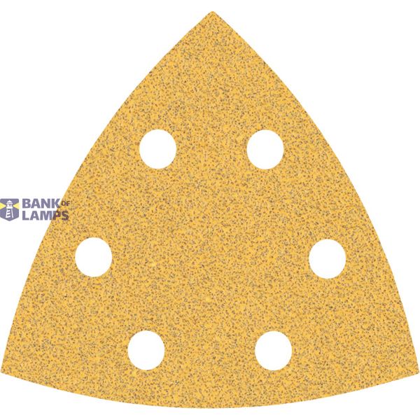 EXPERT C470 Sandpaper for Delta Sanders 93 mm, G 60 50-pc Hook&Loop image 1