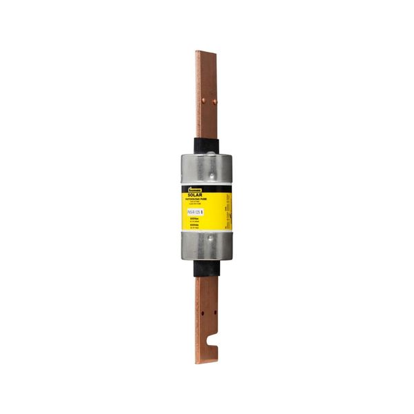 Fast-Acting Fuse, Current limiting, 125A, 600 Vac, 600 Vdc, 200 kAIC (RMS Symmetrical UL), 10 kAIC (DC) interrupt rating, RK5 class, Blade end X blade end connection, 1.84 in diameter image 11