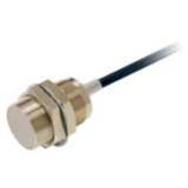 Proximity sensor, inductive, nickel-brass, short body, M30, shielded, E2EN1858B image 1