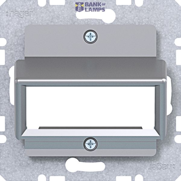Central plate for RDM single module, A.x/C.x/S.x/B.x/Q.x/K.x titanium image 1