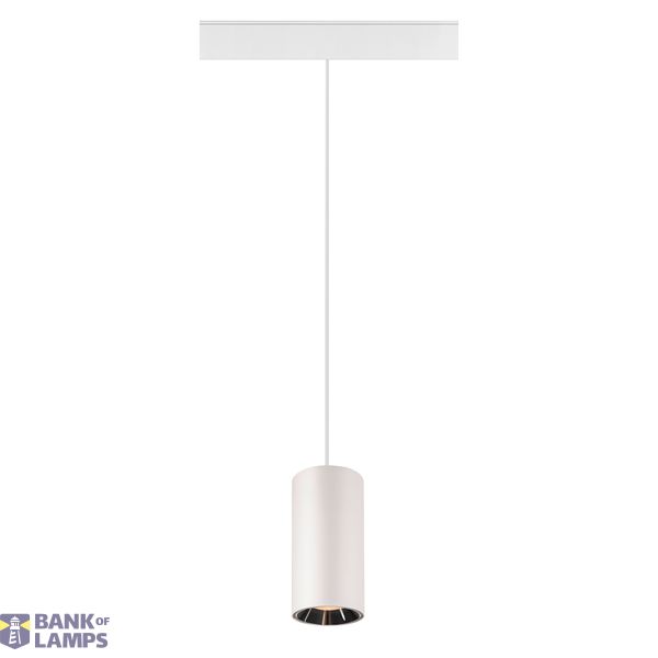 NUMINOS® S 48V TRACK DALI, pendant light, white / chrome, 16W, 960lm, 2700K, CRI90, 20° image 3