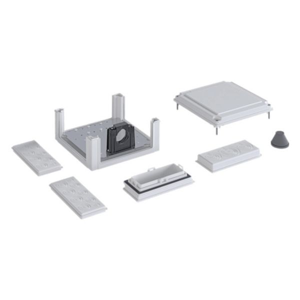 Cable junction box, universZ, 324x307x149mm, SKII, for current transformer BG 113 image 1