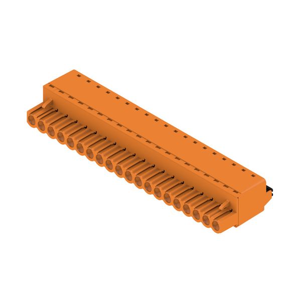 PCB plug-in connector, female plug, 5.00 mm, Number of poles: 20, 180°, PUSH IN with actuator, Clamping range, max. : 3.31 mm², Box image 4
