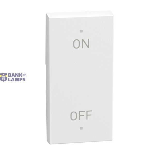 LIGHT NOW KEY COVER ON-OFF 1M WHITE image 1