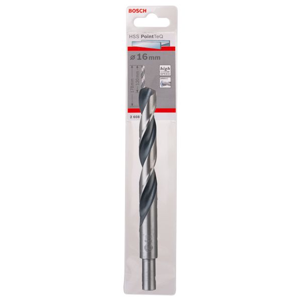 HSS Twist Drill Bit PointTeQ 16.0mm (reduced shank) 1 pcs. image 1