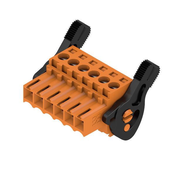 PCB plug-in connector, female plug, 3.50 mm, Number of poles: 6, 180°, Clamping yoke connection, Clamping range, max. : 1.5 mm², Box image 4