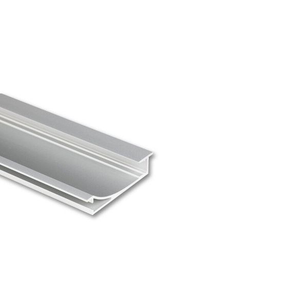 AI aluminum profile for plasterboard, 68x14mm, without diffuser, 2m image 1