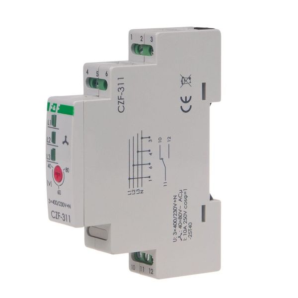 Phase control relays CZF-311 TRMS image 2