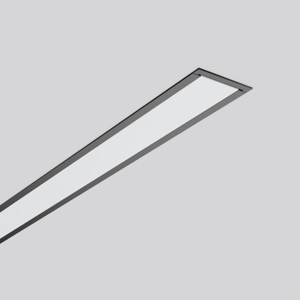 LESS IS MORE 50, 28 W, 3100 lm, 830, black, DALI Recessed ceiling and  image 2