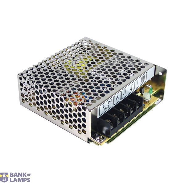 RT-50B Switching power supply, closed, 50W, 5/12/-12V, MEAN WELL image 1