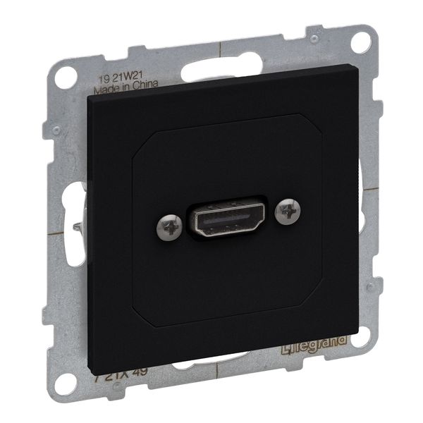 HDMI SOCKET - 1.4, BLACK image 1