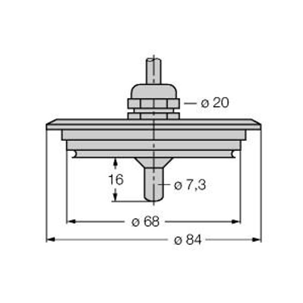 Flow Monitoring Immersion Sensor without Integrated Processor   FCS-68A4-NA/D003 image 1
