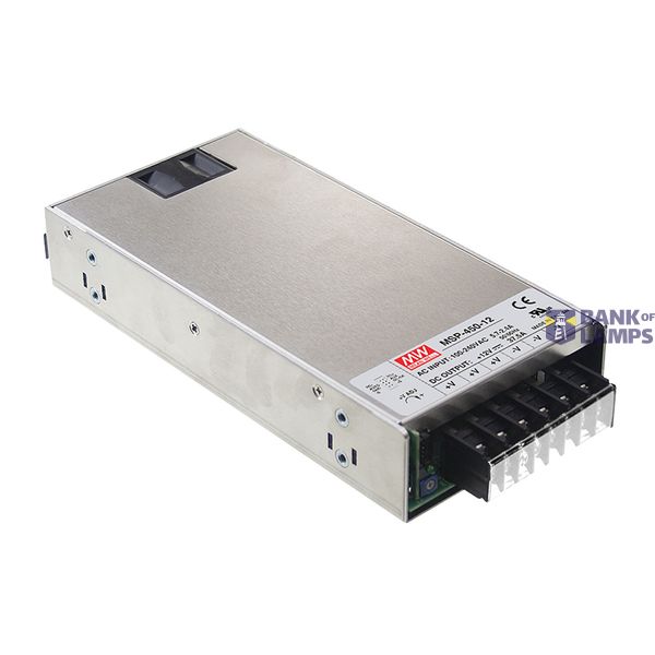 MSP-450-7.5 switching power supply, medical, 450W, 7.5V, 60A, MEAN WELL image 1
