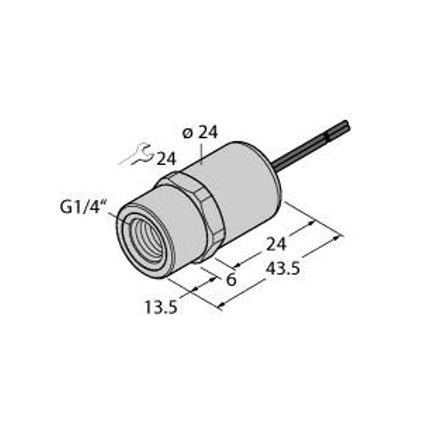 Pressure Transmitter With Current Output (2-Wire)   PT16R-1001-I2-WM0.5 image 1