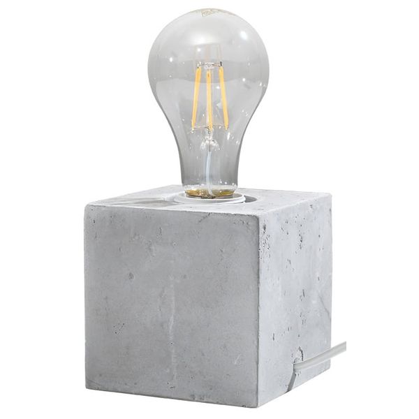 ARIZ CONCRETE DESK LAMP E27 1X60W IP20 image 1