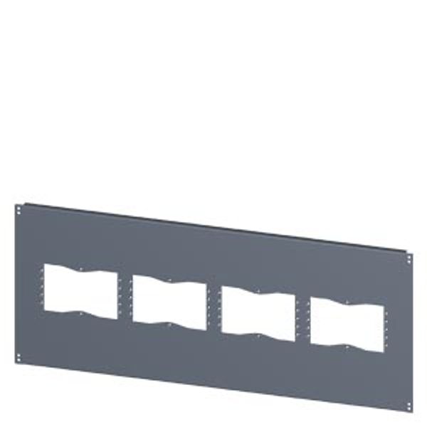 SIVACON, floor, with cut-outs for flanges, IPXX, D: 600 mm, W: 1200 mm image 2