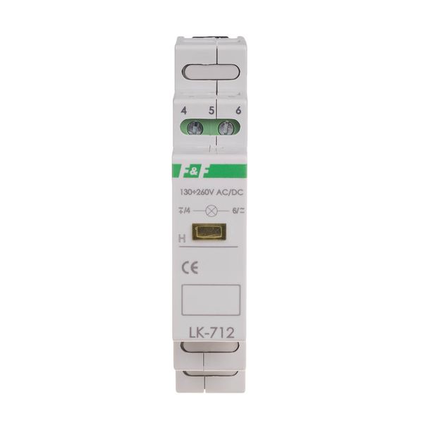 power indicator light - single-phase LK-712 Y 130Ã·260V image 2