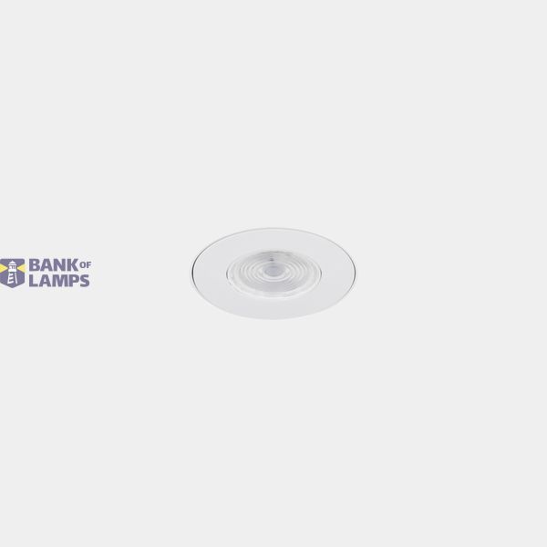 Downlight Sia Lens Narrow Trimless 17.7W LED warm-white 3000K CRI 80 26.9º ON-OFF Trimless/White IP54 1757lm image 1