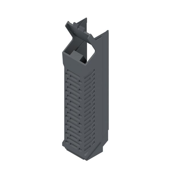 Side element, OMNIMATE Housing - series CH20M  Graphite grey, Side element, Width: 22.5 mm image 1