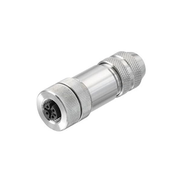 Field attachable connector, M12 image 1