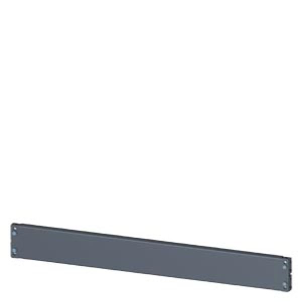 SIVACON, mounting plate, mounting with bracket, H: 100 mm, W: 900 mm, zinc-plated The SIVACON image 1
