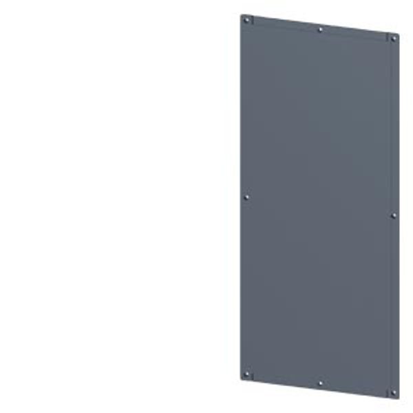 SIVACON, grille, for upgrading from IP2X to IP4X, W: 450 mm, zinc-plated image 2
