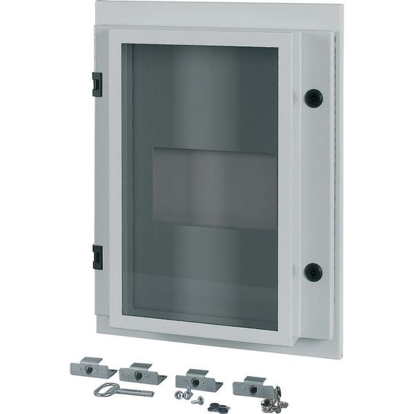XTMPN4FCC-H550W425 Front cover for NZM4, fixed, HxW=550x425mm, IP55, grey image 4