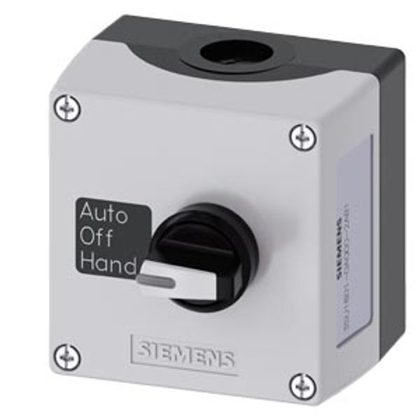 Enclosure for command devices, 22 mm, round image 1