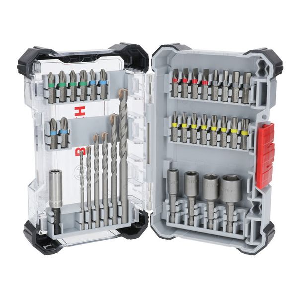 35x drill/screwdriver bit set Mixed Set Masonry image 1