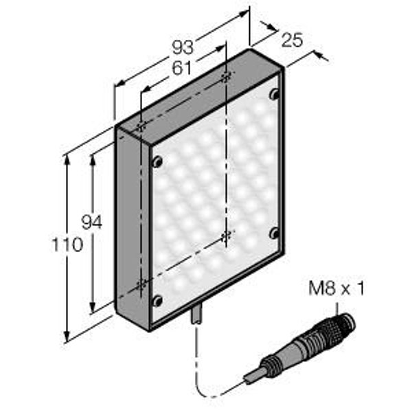 Vision System Area Light   LEDIA80X80M image 1
