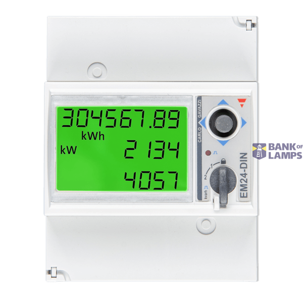 Victron Energy Data cables and interface Energy Meter EM24-3 phase-max 65A/phase Ethernet image 1