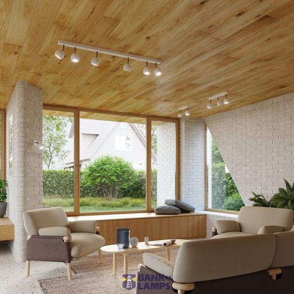 CEILING LAMP OCULARE 2 WHITE GU10 2X40W IP20 image 5