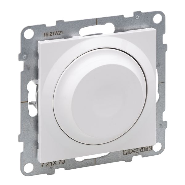 ROTARY DIMMER 300W ALL CHARGES WHITE image 1