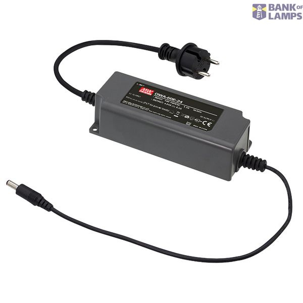 OWA-60E-20 Switching power supply, external 60W, 20V, 3A IP67, MEAN WELL image 1