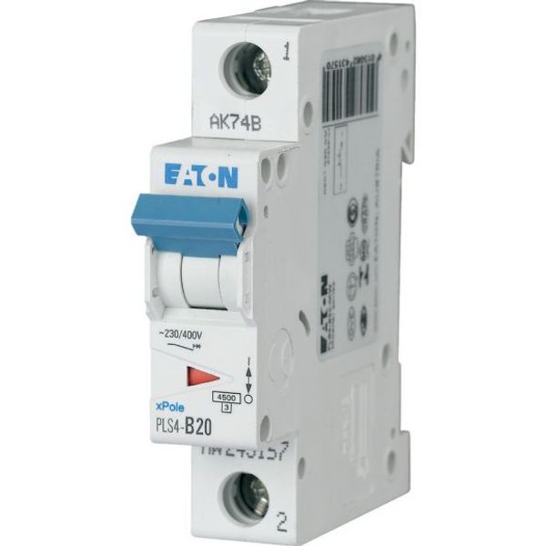 PLS4-B20-MW Eaton Moeller series xPole - PLS4 MCB image 1